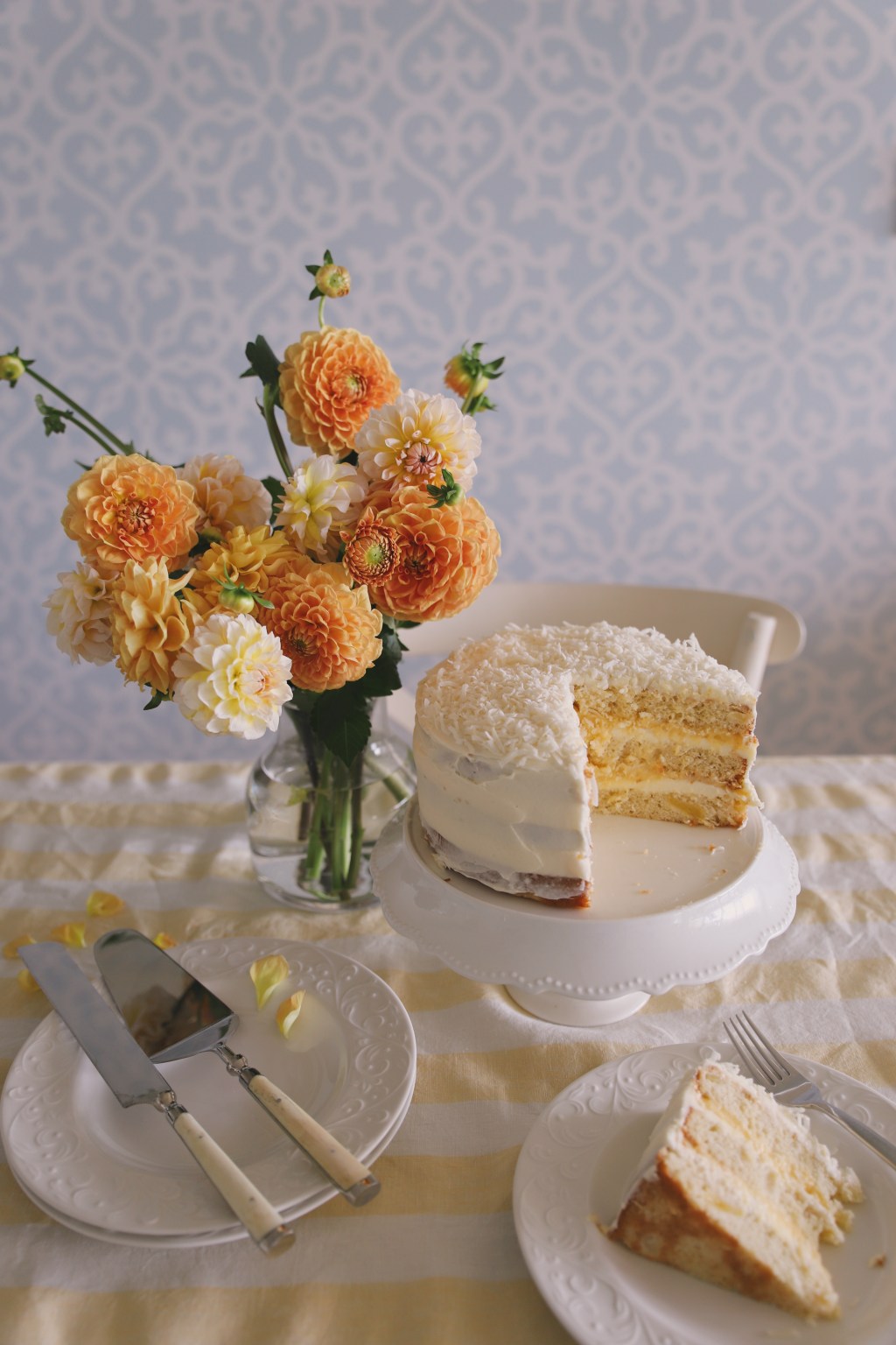 Pineapple Coconut Cake