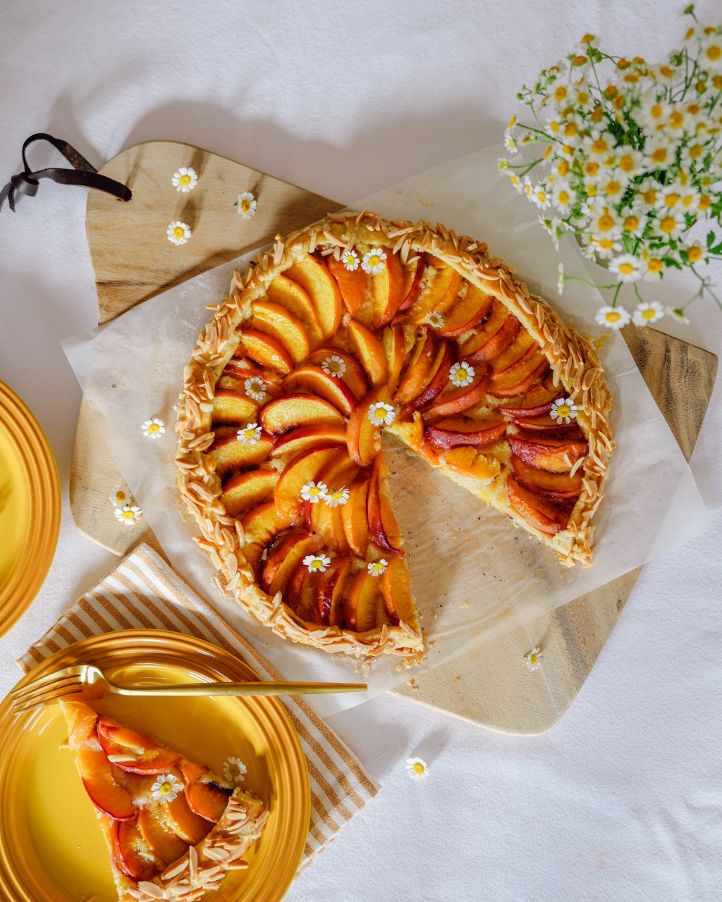 Peach and Almond&nbsp;Galette